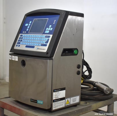 Videojet #1610 Small Character Ink Jet Printer, High-Speed Industrial Coding, 5 lines of high resolution - Image 2