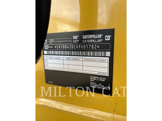 Cat 42007XE, Backhoe Loader, 44 hours, S/N: H9X01782C, 2022 - Image 6