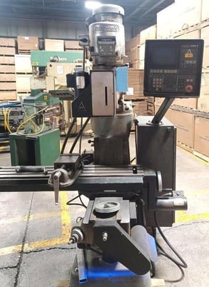 Bridgeport #Series-I, vertical mill, 9" x48" table, Anilam Crusader Series M 3-Axis Control, 1988 - Image 1