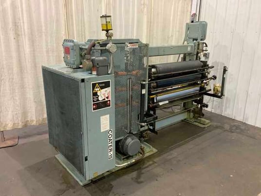 Faustel, 40" roller coater, 41" roll length, 7" roll diameter, extra rolls, 2007 - Image 1