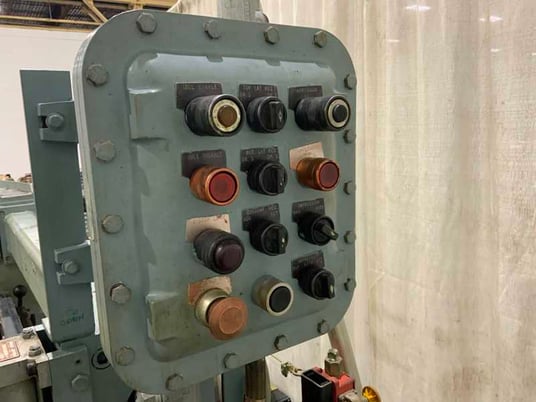 Faustel, 40" roller coater, 41" roll length, 7" roll diameter, extra rolls, 2007 - Image 4