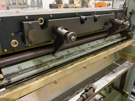 Faustel, 40" roller coater, 41" roll length, 7" roll diameter, extra rolls, 2007 - Image 9