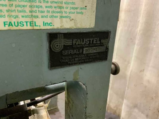 Faustel, 40" roller coater, 41" roll length, 7" roll diameter, extra rolls, 2007 - Image 10