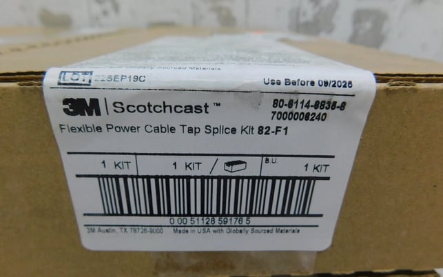 NEW 3M Scotchcast Flexible Power Cable Tap Splicing Kit, 82-F1 NEW - Image 2