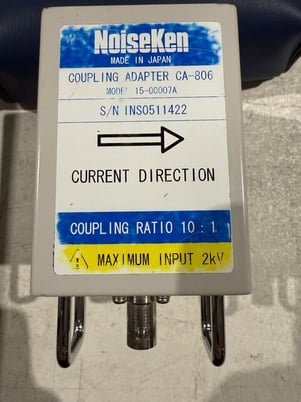 Noiseken #15-00007A, Coupling Adapter, 2 kV max Input, 10:1 Ratio - Image 1