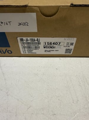 Mitsubishi #MR-J4-100A-RJ, Servo Drive/Servo Product, 1 & 3 Phase, 50/60 Hz, 200-240 V, New - Image 2