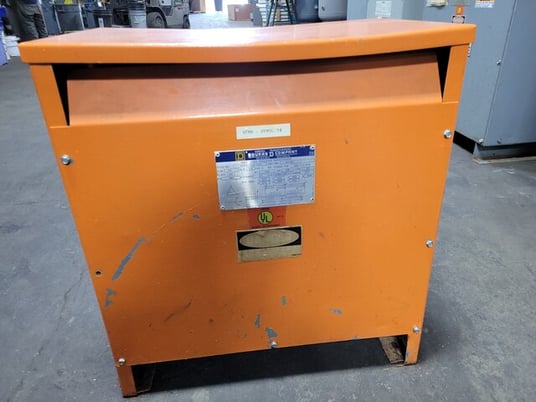 45 KVA 480 Primary, 208Y/120 Secondary, Sorgel Square D 45T3H Transformer - Image 7