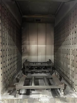96" width x 120" H x 144" L Wisconsin, walk-in oven, 500&deg;F, gas fired - Image 2