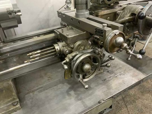 No. 3 Warner & Swasey, M2200, turret lathe, 15-3/8" swing, 3-jaw 8" chuck, 4 flange tool holders, coolant - Image 6