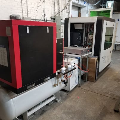 Perfect #PE-F500-6060, Fiber Laser, 500 watt, 15.75" x 15.75" table, 16.4-65.6 FPM cutting, 328 FPM moving - Image 2