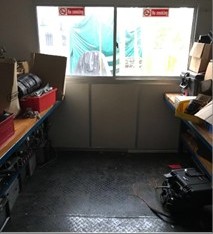 40' Workshop container, 3 compartments - Image 6