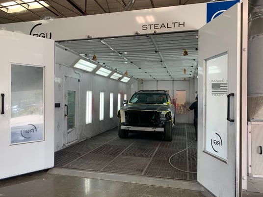 Stealth Pro automotive spray booth - Image 4
