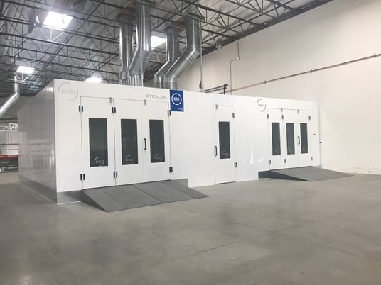 Stealth Pro automotive spray booth - Image 9