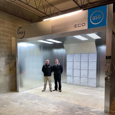 OPEN FACE SPRAY BOOTH INDUSTRIAL - Image 1