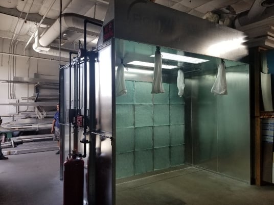 OPEN FACE SPRAY BOOTH INDUSTRIAL - Image 2