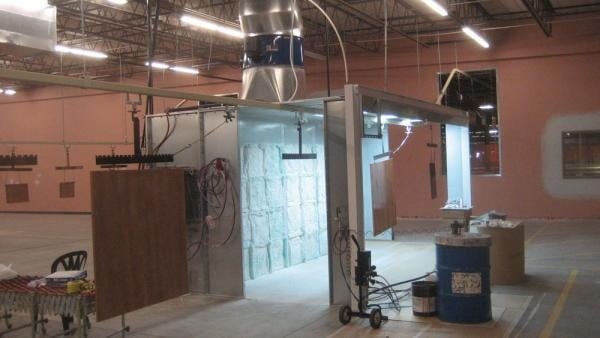 OPEN FACE SPRAY BOOTH INDUSTRIAL - Image 7