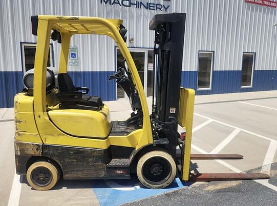 6000 lb. Hyster #S60FT, propane forklift, 187" lift, 2006 - Image 3