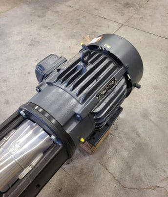 52 GPM @ 358' TDH, Grundfos #CR10-10H-G22-A-V-HQQV, horizontal multi-stage centrifugal pump package, unused - Image 9