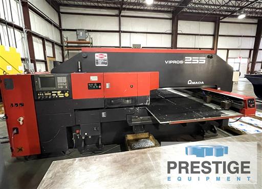 22 Ton, Amada #Vipros-255, 50" x 50" travel, 31 station, 2 automatic index, brush table, #44028 - Image 1