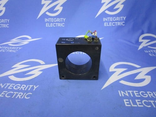 Siemens, 25-124-880-144 current transformer, 50:5A ratio, 600 VAC, 1 yr warranty - Image 1