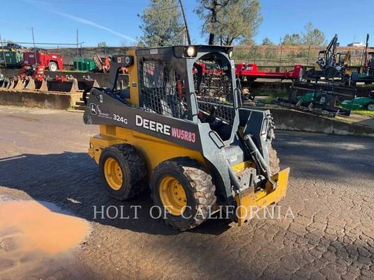 John Deere 324G, Skid Steer Loader, 1694 hours, S/N: 1T0324GMEKJ365470, 2021 - Image 2