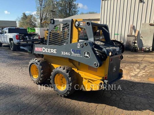 John Deere 324G, Skid Steer Loader, 1694 hours, S/N: 1T0324GMEKJ365470, 2021 - Image 4
