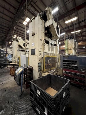 250 Ton, Danly #S2-250-72-42, straight side double crank press, 12" stroke, 30.5" Shut Height, 10" adj, 72" - Image 3