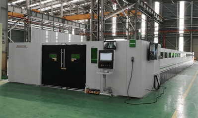 Bescutter #GIGA, IPG fiber laser cutter, super size laser table, 2 sizes, 12000 watt, Precitec head, Beckoff - Image 4