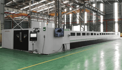 Bescutter #GIGA, IPG fiber laser cutter, super size laser table, 2 sizes, 12000 watt, Precitec head, Beckoff - Image 6