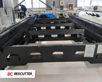 Bescutter #FlyCoil-5x13, fiber laser sheet cutter, 5' x 13', enclosure w/ CE safety window, shuttle tables - Image 3