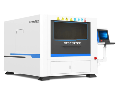 Bescutter #Cube-1313, IPG continuous wave fiber laser, 1400 watt, 51" X, 51" Y, 5" Z, 4' x 4' sheet, air - Image 1