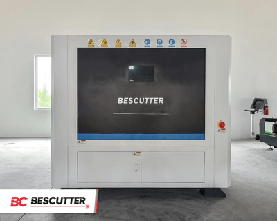 Bescutter #Cube-1313, IPG continuous wave fiber laser, 1400 watt, 51" X, 51" Y, 5" Z, 4' x 4' sheet, air - Image 9