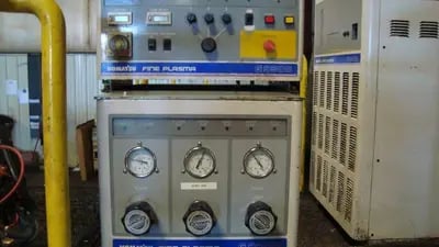 Komatsu #G9300, Precision CNC Plasma Cutter, 8' x 20' table, 1-1/2" capacity, 300 A, Fanuc Control, software - Image 2