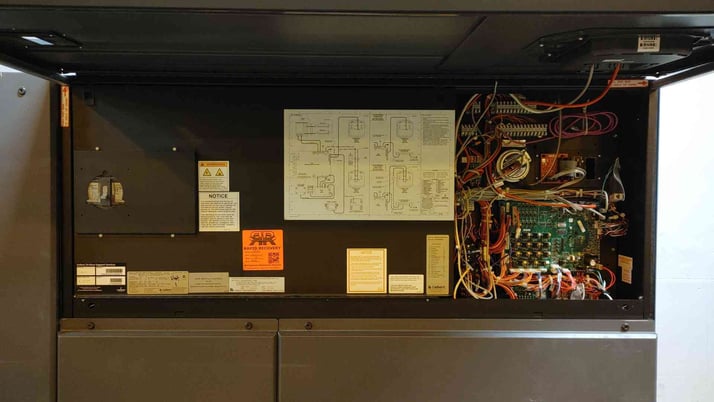 12 Ton, Liebert #DS042KDA100487S, CRAC Unit, Glycol Cooling, R-407C, 364/165 psig, 5.36 HP, 460 V, 2013 - Image 3