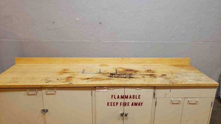 Fisher Hamilton, Casework, 109" L x 30" width x 40" H - Image 2