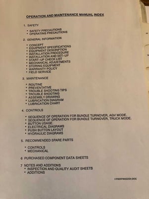 12000 lb. Atlas Bundle Turnover, 1995 - Image 8