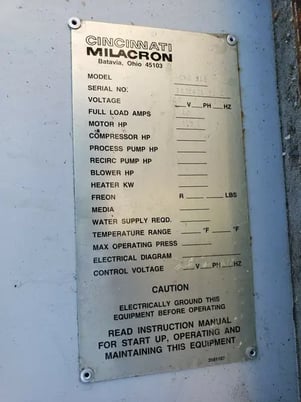 Cincinnati Milacron #CMO-912, Plastic Granulator, 7.5 HP, sound enclosure - Image 6