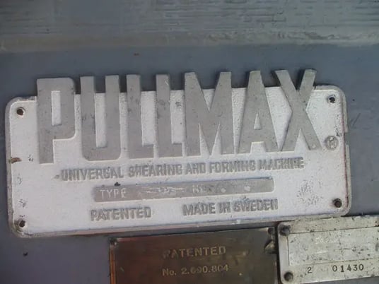 Pullmax Universal Shearing & Forming Machine, quick beveller - Image 7