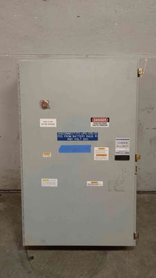 600 Amps, Square D, MHL36600, Double throw breaker cabinet - Image 1
