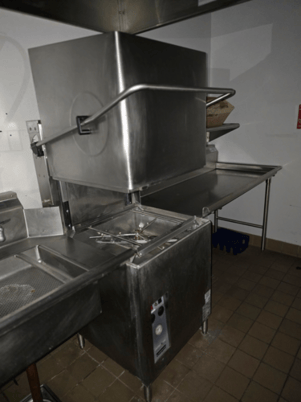 Champion Industries #DH5000, Dishwasher w/Sink Prep Set & Finish Table, 20-25 psi, 35 sec. Wash & 10 sec. - Image 5