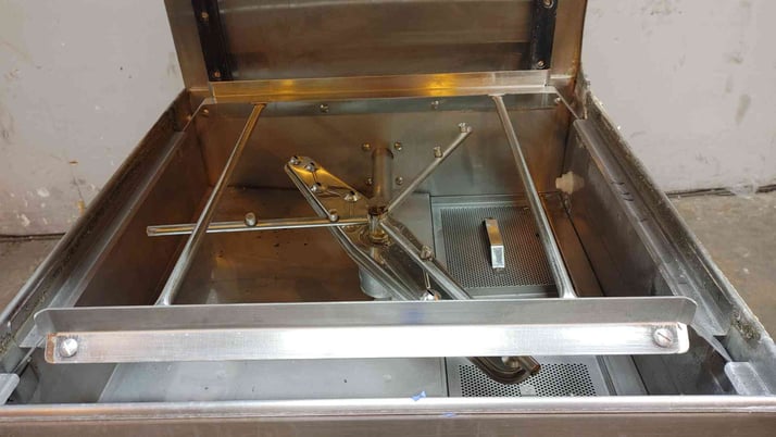 Champion Industries #DH5000, Dishwasher w/Sink Prep Set & Finish Table, 20-25 psi, 35 sec. Wash & 10 sec. - Image 9