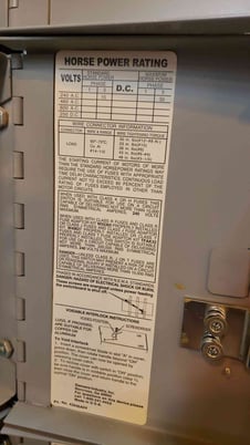 400 Amps, Siemens, Switchboard, (6) Switches, 3 Phase, 50/125 HP, 480 V - Image 6