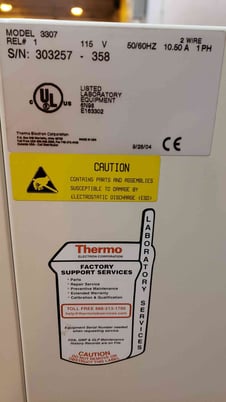 Thermo Electron #3307, Steri-Cult CO2 Incubator, 1 Phase, 10.5 Amps, 115 V - Image 6