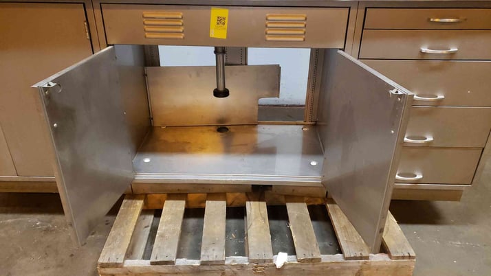 Kewaunee, Stainless Steel Lab Casework Benches w/2 Faucet Doors & Drawers, 96" L x 31" width x 36" H - Image 5