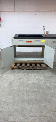 St. Charles, Black Epoxy Sink Bundle, 62" L x 23" width x 48" H - Image 2