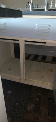 Duralab, Lab Sink w/Casework Faucets Outlets Gas, 93" L x 30" width x 37" H - Image 6