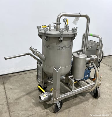 Sterling Sihi #LEMR-110, Vacuum System, 4HP Motor, Mobile Cart, S/N C04-531683-02, LEMR 110 - Image 1