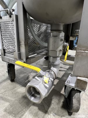 Sterling Sihi #LEMR-110, Vacuum System, 4HP Motor, Mobile Cart, S/N C04-531683-02, LEMR 110 - Image 7