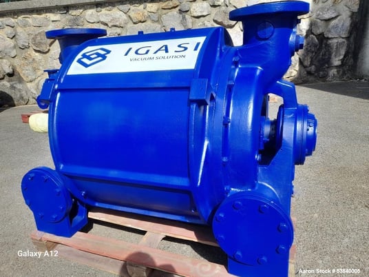 Igasi #IG2002, Liquid Ring Vacuum Pump, Suction Flow 2400 - 3900 m3/h; Vacuum 200 - 600" mm Hg, 1" G Shaft - Image 2