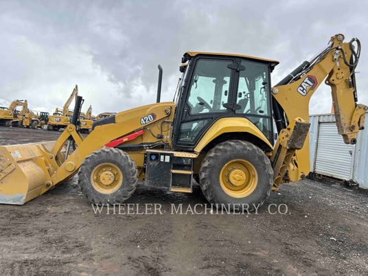 Cat 420 CF, Backhoe Loader, 265 hours, S/N: H8T04456, 2023 - Image 8